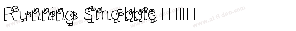 Running Smobble字体转换
